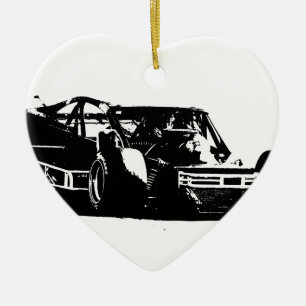 Modified Ceramic Ornament