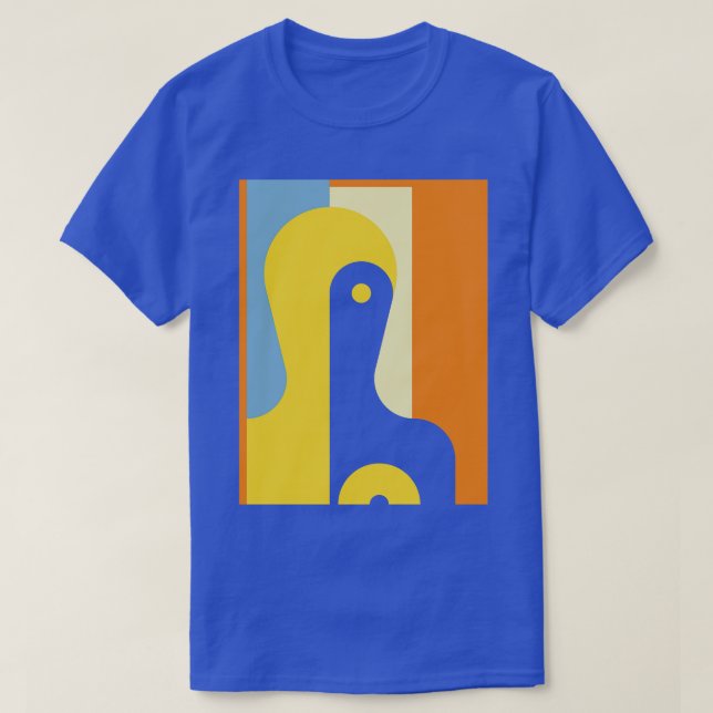Modified Heinrich Hoerle Abstract Female Frontal C T-Shirt (Design Front)
