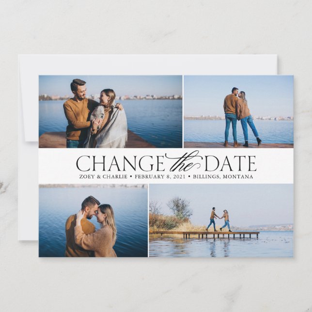 Modifier la carte Date avec photos (Devant)