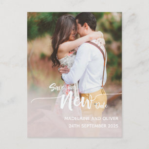 Modifier La Date Mariage Photo Overlay Carte Posta