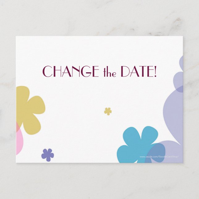 MODIFIER LA DATE Toute carte postale Mariage (Devant)