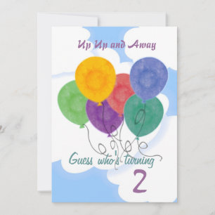 Modifier l'âge Invitation de fête d'anniversaire