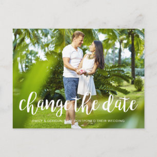Modifier le Faire-part Mariage de date reportée