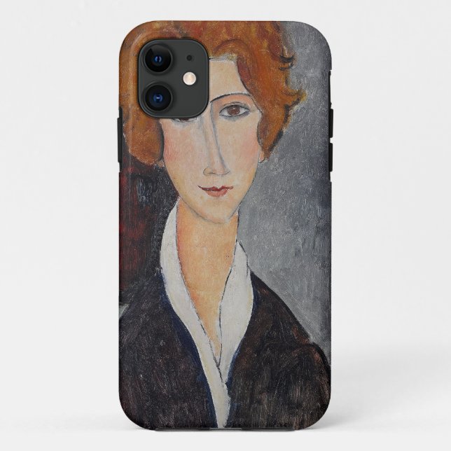 Modigliani Amedeo Portrait Case-Mate iPhone Case (Back)