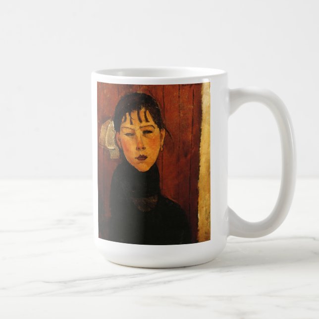 Modigliani Amedeo Portrait Coffee Mug (Right)