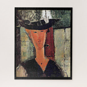 Modigliani - Madame Pompadour portrait Jigsaw Puzzle
