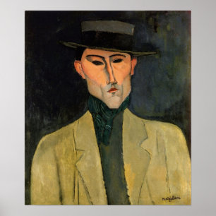 Modigliani - Man With Hat 1915 Poster