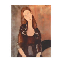 Modigliani Portrait of Jeanne Hebuterne