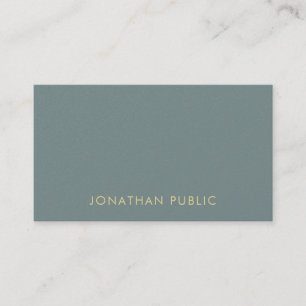 Modish Elegant Colours Professional Sleek Template Business Card