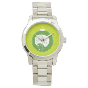 Modish Lime Christmas Watch