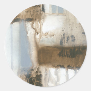 Modular Layout I Classic Round Sticker