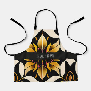Modular Parquet Cherbourg Mosaic Pattern Apron