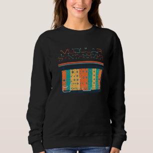 Modular Synthesizer 80s Analogue Synth Synthesize Sweatshirt