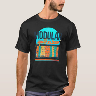 Modular Synthesizer  Synthwave 80s Synth Synthesiz T-Shirt