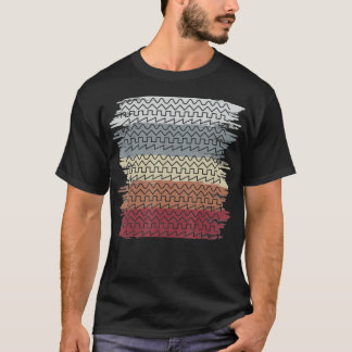 Modular Synthesizer Vintage Techno Analogue Wavefo T-Shirt
