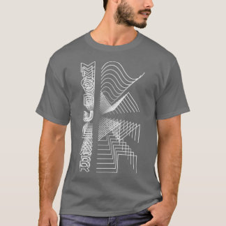 Modular Waveform Audio Analogue Design Modular Gif T-Shirt