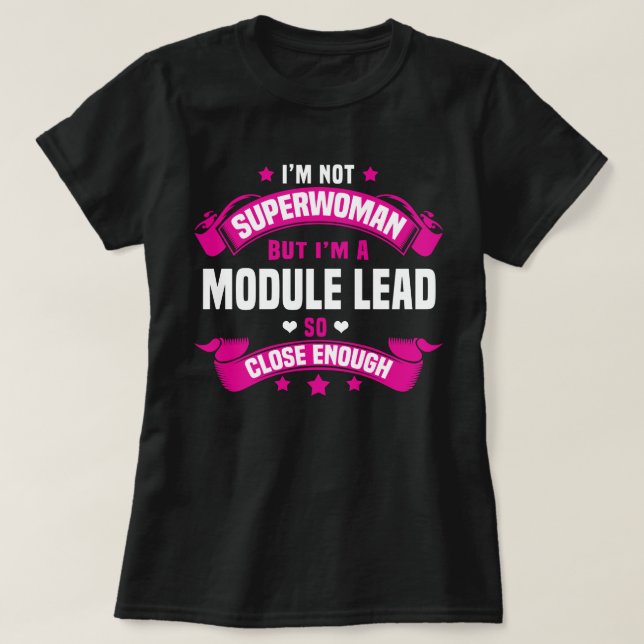 Module Lead T-Shirt (Design Front)