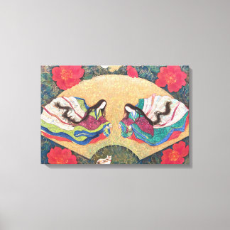  Moe: Heian Princess Fairies Canvas Print
