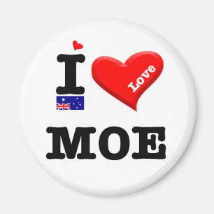 MOE - I Love Magnet