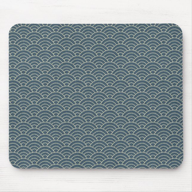 MOEGI - Traditional Japanese design Mouse pad　萌葱色- Mouse Pad (Front)