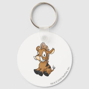 Moehog Brown Keychain