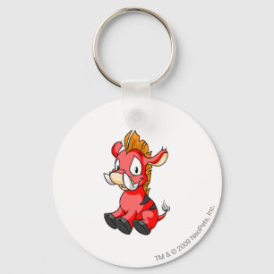 Moehog Red Keychain
