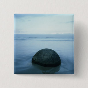 Moeraki Boulders 2 Inch Square Button
