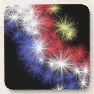 Moe's 4th of July Fireworks Coasters