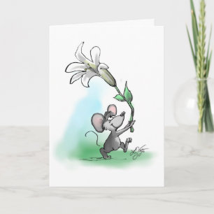 Moe's Easter Lily Card