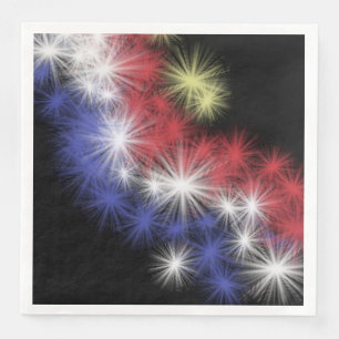 Moe's Fireworks Paper Napkin