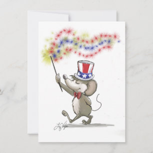 Moe's Happy 4th of July Invitation