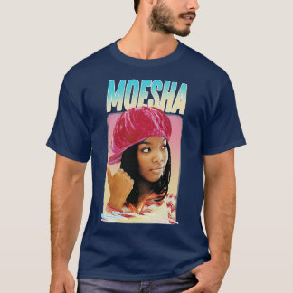 Moesha 90s Style Fan Design T-Shirt