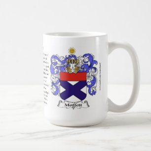 Moffett, the Origin, the Meaning and the Crest Coffee Mug