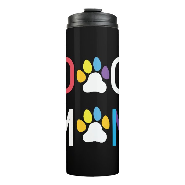 Mog Dog Mom Thermal Tumbler (Front)
