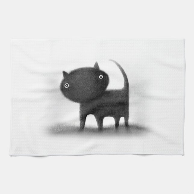Mog Kitchen Towel (Horizontal)