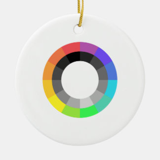 MOGAI Pride Colour Wheel Ceramic Ornament