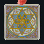 Mogen David Chanukah Ornament<br><div class="desc">Rich swirls reminiscent of medieval illuminations adorn this elegant Chanukah ornament</div>