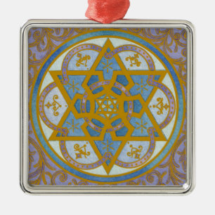 Mogen David Chanukah Ornament