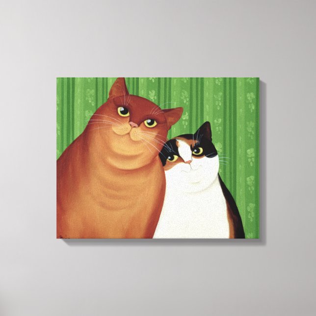 Moggies 1994 canvas print (Front)