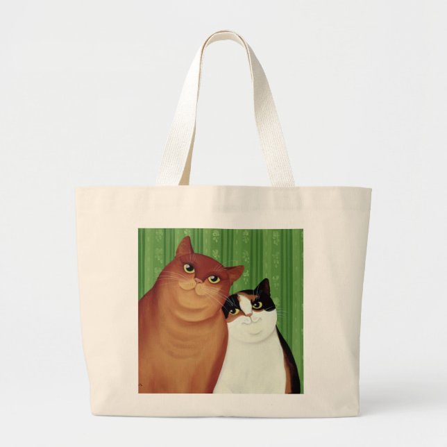 Moggies 1994 large tote bag (Front)