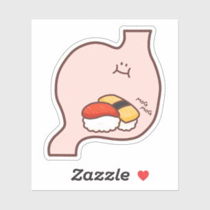 MogMogEetan – Kawaii Stomach Character with Sushi