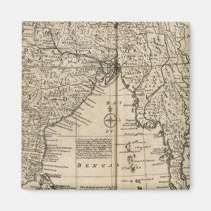 Mogul Empire, India Magnet