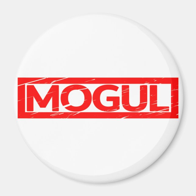Mogul Stamp Magnet (Front)