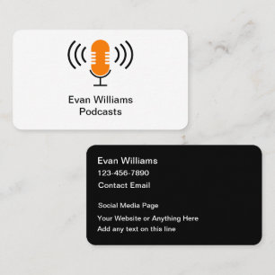Mogule Mogule Professionnel Podcasting Carte de vi