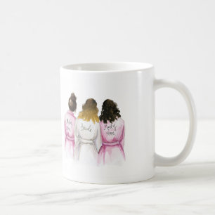 MOH? Ombre Bride with Two Attendants Coffee Mug