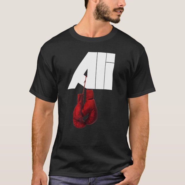 MOHAMED ALI A new and distinctive design boxing le T-Shirt (Front)