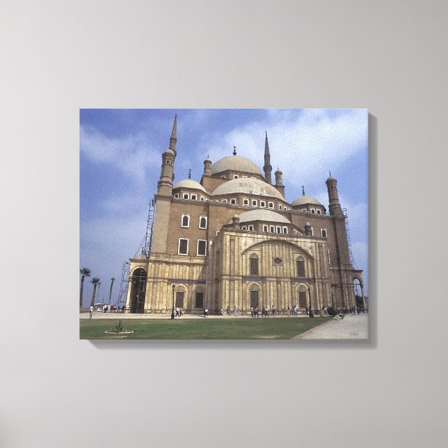 Mohammed Ali Mosque at the Citadel of Cairo, 2 Canvas Print (Front)