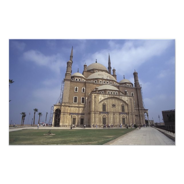 Mohammed Ali Mosque at the Citadel of Cairo, 2 Photo Print (Front)