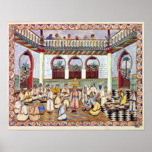 Mohammed Ben Ali Rbati Festival Scene Poster