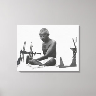 Mohandas Karamchand  Gandhi Canvas Print